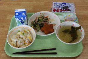 完成盛り付け